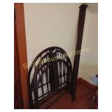 Set of 2 Twin headboads & footboard, with rails