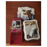 Robson lighter & trinket box with contents