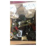 Box of assorted legos
