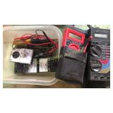 Small tub of multi testers etc