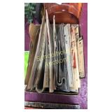 Box of model instructions