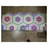 Old hand sew quilt with some damage