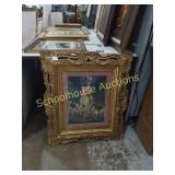 Awesome picture with gold frame