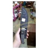 Buck knife with sheath