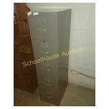 5 drawer metal file cabinet approx 5ft tall