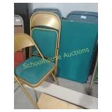 Matching 2 chairs & card table (only those 3