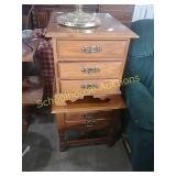 2 Bassett end tables/night stands (approx