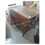 Vintage drop leaf table (35x21) Does not count