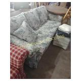 85" long Saint James collection couch plus ottman