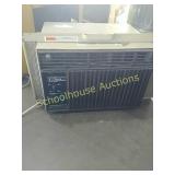 Window a/c old but works (side fins are on)