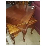 2 matching side tables w/ drawers (22"x27")