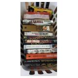 Assorted hardback books