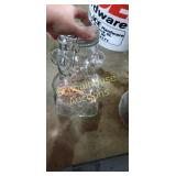 Cute glass bear canister and not quite as cute