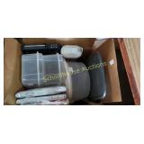 Kitchen box. Dont know of dvd player works. Sold