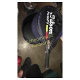 Racket anyone
Racket and somewhere to keep your