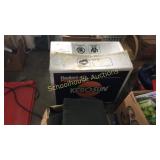 Kerosun portable heater 
It is what it is. Hot