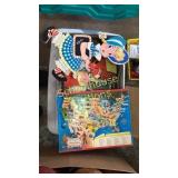 Mother goose and other wooden kids decor