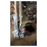 Old vacuum and bucket