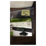 Xbox accessories 
Zoom and controller