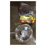 Portable pot with holder
Sterno for cooking and