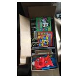 Books kids and adults
Take the box too