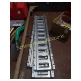 4pcs of metal plating. 2ft sections