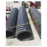 Large over 6ft drain tubes. 18in in diameter