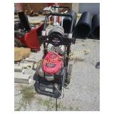 Black max 2600 psi Honda motor pressure washer