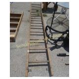 Large about 10ft wood ladder