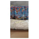 3 boxes of rice krispies and a 5 pound bag of
