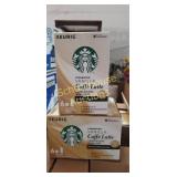 2 6 packs starbucks vanilla cafe latte, total of
