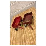 2 Ertl IH wagons. One had easy life (1861HF), one