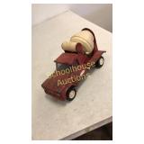 Tonka cement truck metal frame, rubber tires,