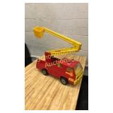 Large Tonka fire truck. Metal frame & ladder.