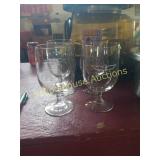 4 indy 500 drinking glasses