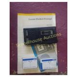 Lanier pocket recorder with 2 blank cassettes and