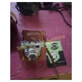 Kodak signet 35 camera with book