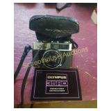 Olympus 35 RD camera with book