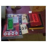 Group of flashbulbs, slides, splicer and others