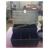 Pair of desk organizers