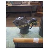 Pewter fish oil lamp