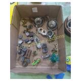 Flat of misc miniatures