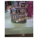 Cast metal house doorstop