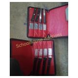 Hand honed vernco hi-CV knife set