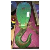 Large pulley wood frame