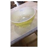 Pyrex yellow bowl 404