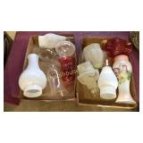 2 flats of lamp shades