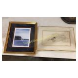 2 artist signed nature art. 16"x14.5" Hand to the