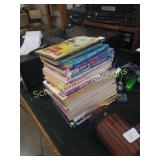 Group of Garfield books and other kids books