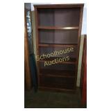 This bookshelf is nice and Tall extra wide dark